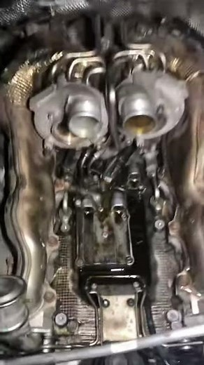 Audi A8 4.0 Turbo PCV replacement And oil leak part 2