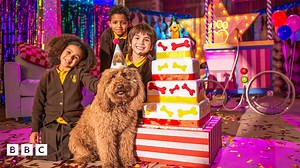 Sing Waffle's pup-day Birthday song