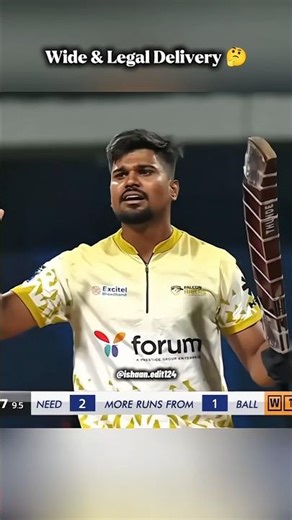 wide or Dot Ball 🤔/ #isplt10live #cricketlover #cricket