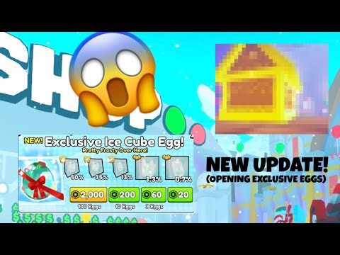 OPENING THE NEW EXCLUSIVE EGG IN THE NEW UPDATE! [PET SIMULATOR X: ENHANCED!]