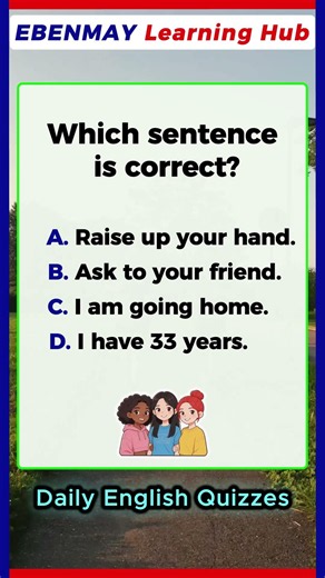 Common English Mistakes! | Which Sentence Is Correct? | English Grammar Quiz