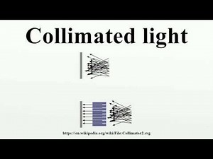 Collimated light