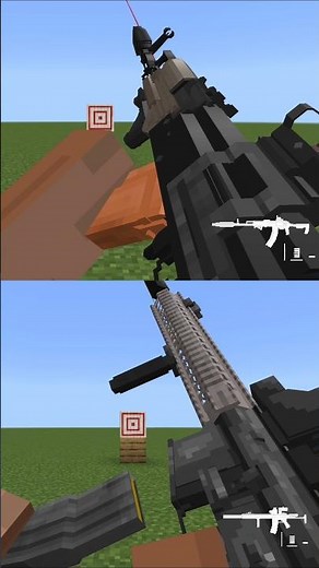Shadow Company Guns #shorts #mcpe