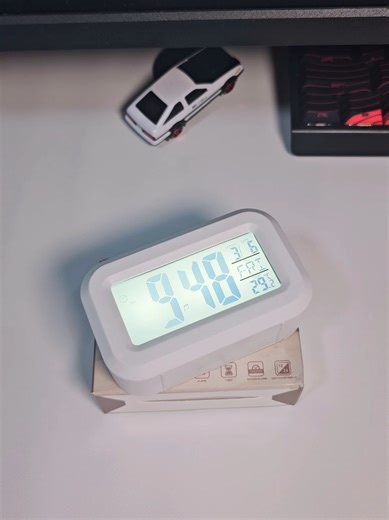 Led Digital Display Clock with Alarm. #ledclock #digitalclock #aesthetic #clock #goodproducts