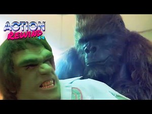 The Hulk Fights a Captive Gorilla | The Incredible Hulk | Action Rewind