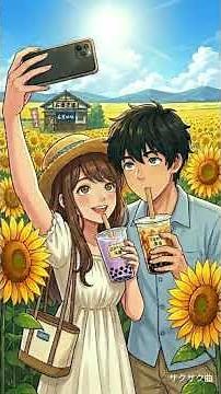 ヒマワリ絨毯 [名寄の壮大な景色]