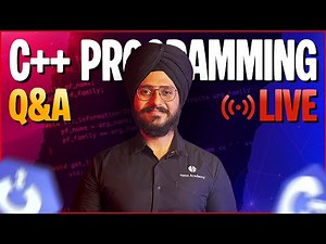 C++ Programming 🔴 Live Q&A