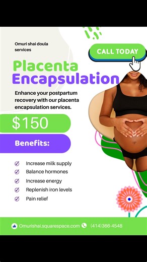 Placenta encapsulation https://omurishai.squarespace.com/ | Omuri Shai