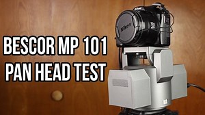 Bescor MP 101 Pan Head Test