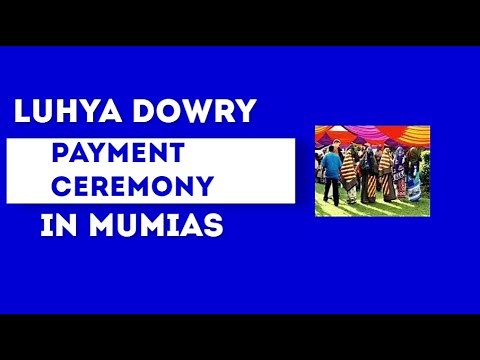 Luhya Dowry Payment Ceremony