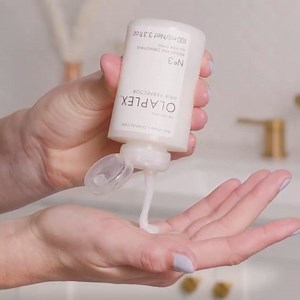 Our No. 3 Hair Perfector is a Global bestselling at-home reparative treatment for a reason - this little bottle of magic reduces breakage and visibly strengthens hair, improving its look and feel. It will restore your hair's healthy appearance and texture by repairing damage and protecting hair structure from the inside out. https://bit.ly/3t3kT0a | Olaplex | Facebook