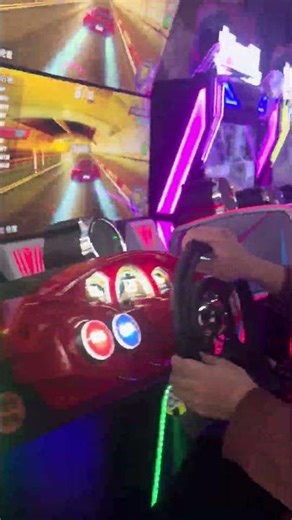 Dual Screen Racing Arcade Game 🏎️ | High-Impact Multiplayer Simulator for Arcades & FEC
