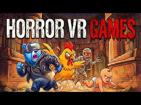 VR Horror: 2 Games, 10 Jumpscares, 0 Sleep.