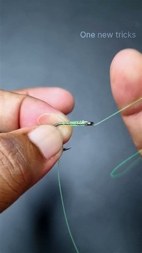 Easy Way to Tie a Fishing Hook #one_newtricks #fishingknottying #reelkarofeelkaro #facebookreels #reeitfeelit #reflexão #recipe | One new Tricks
