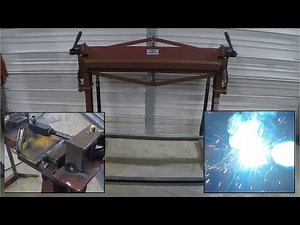 Harbor Freight Sheet 36" Metal Brake Weak Areas and Upgrades