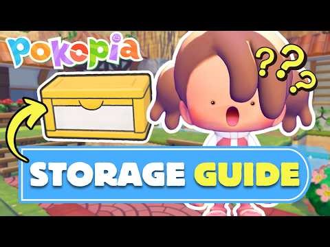 Complete Guide to Storage in Pokémon Pokopia | Tips, Builds, and Organization