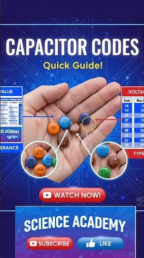 How to Read Ceramic Capacitor Code#CeramicCapacitor#DiscCapacitor#CapacitorCodes#ElectronicsTutorial