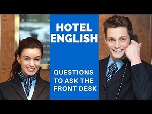 Useful English at a Hotel | English Conversation Practice