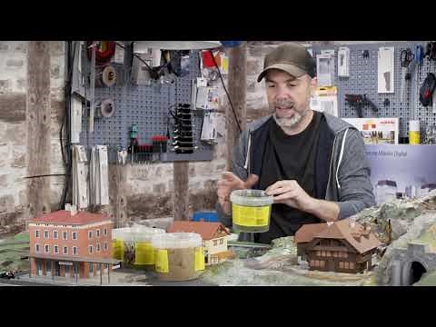 23 Modellbahn bauen - Elektrostatische Begrasung auf der Modellbahn