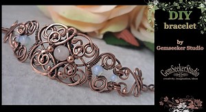 Printable Sketch for My Free Wire Wrapping Tutorial on Youtube, DIY Wire Wrap Bracelet, Jewelry Design - Etsy