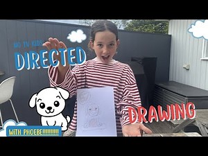 Directed drawing: how to draw a dog