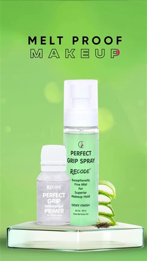 Recode Studios®️ on Instagram: "Flawless base? Locked. Makeup that lasts all day? Double locked. Meet the Recode Grip Combo — primer + spray duo for that perfect, long-lasting glow ✨ 𝐀𝐯𝐚𝐢𝐥𝐚𝐛𝐥𝐞 𝐧𝐨𝐰 𝐚𝐭 ₹𝟏𝟎𝟕𝟖 𝐨𝐧𝐥𝐲! . . . #LoveRecode #GripComboGoals #FlawlessWithRecode #SetSlayRepeat"