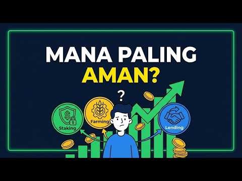 Staking vs Farming vs Lending: Mana yang Paling Aman untuk Pemula?