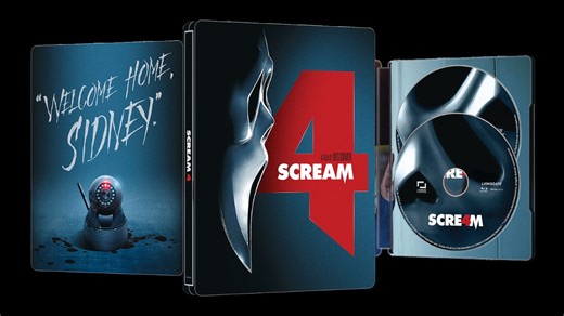 SCREAM 4 Gets 4K Blu-ray Steelbook and VHS Tape Release