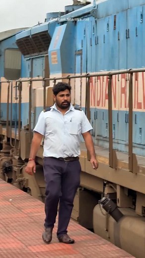 168K views · 10K reactions | Departure Of 16596 Panchaganga Express From Karwar With Assistant Locopilot (ALP) Flag Exchange and Linked With 40279 WDP4D Of Krishnarajapuram (KJM) . . . . for more such kind of videos Do follow @hamari_bhartiya_rail . . . ⚠️attention ⚠️ If I Found You Coping Or re-uploading My Videos ,I Have Full Right To Give You Copyright strike And Get Removed Your Video . . . #alp #locopilot #indianrailways #konkanrailway #wdp4d | hamari_bhartiya_rail | Facebook