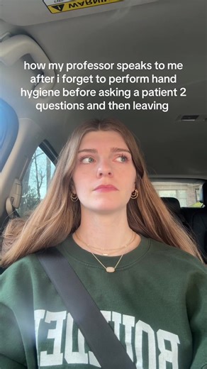 Humorous Nursing Student Moments: A Hand Hygiene Reminder