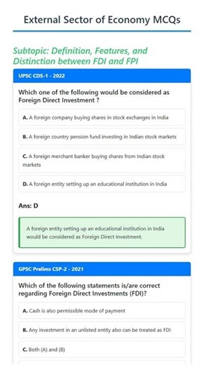Definition, Features, and Distinction between FDI and FPI