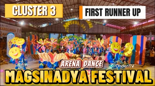 Cluster 3 First Runner UP Full Performance ‼️ Magsinadya Festival 2025 Brgy. Mansilingan Bacolod City | OndenTV
