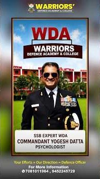 🚀 Free SSB Batch Launched By India’s No-1 SSB Assessors | Best SSB Coaching In Lucknow India - WDA