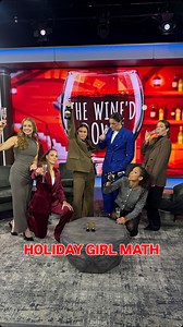 Some holiday Girl Math from your @wgolazo team 🎁 Which is your favorite? #girlmath | Ali Riley