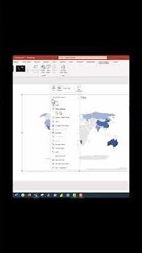 Make Your Own World Map in PowerPoint! ☝️
