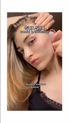 Gua Sha Tutorial in 12 Seconds ✨