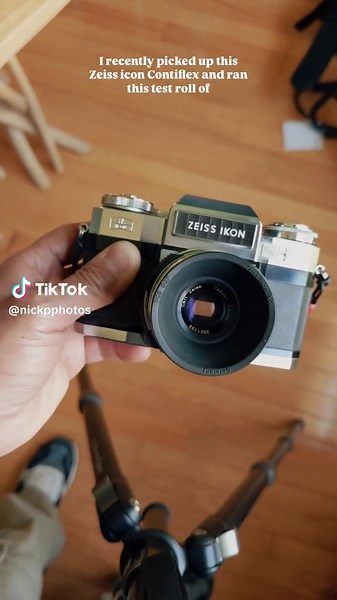 Old Zeiss Ikon Contaflex Film Photography Test