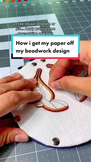 Tracing Paper Beadwork Hack Tutorial