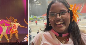 Här får Anna, 21, från Laholm dansa på Scandinavium – med Zara Larsson