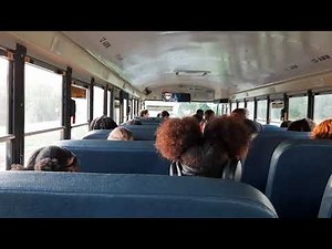 Back seat ride in a 2017 (2018) IC CE school bus w/ Cummins B6.7