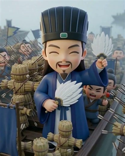 三國演義之 孔明草船借箭