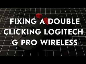Fixing and upgrading a double clicking G Pro Wireless! Soldering in new Kailh GM4 switches!