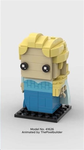 @LEGO Elsa (Frozen) #41626 | 3D Animation Build