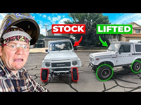 I Tried Installing a Lift Kit With No Experience (Suzuki Samurai)