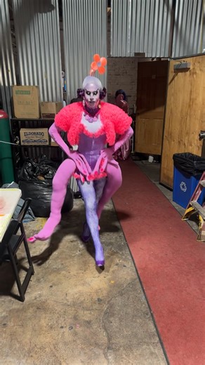 Intergalactic 👾 Had a blast as a guest judge for the Tracks Ultimate drag competition Outfit by @Eda Birthing Hair by @Hair Witch Accessories and styled by me! Mug by me! #alien #intergalactic #purple #outofthisworld #iseeyou