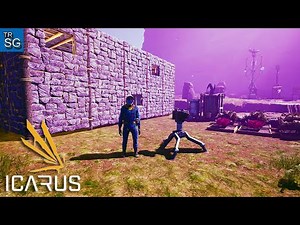 Icarus - New Update, New Automated Pistol Turret and Finding a Titanium Vein! #28