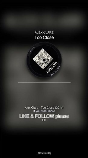 🎵 Alex Clare - Too Close | Pure vibes from the vault 💿 #Shorts