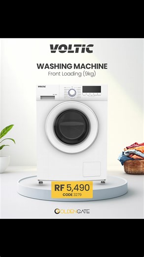 3.4K views · 249 reactions | Bring home the power of clean with Voltic washing machines. Shop your way, in store or online: https://goldengate.mv/collections/voltic-washing-machine Contact us: Wholesale (Viber): 7772980 | Retail (Viber): 7344747 shop@goldengate.mv | www.goldengate.mv | Golden Gate Shops | Facebook
