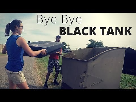 Bye Bye Black Tank! - Installing an Airhead Composting Toilet and removing our RV's black Tank