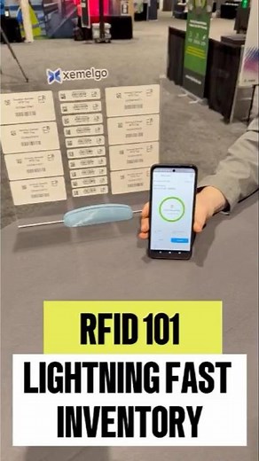RFID 101 - Lighting Fast Inventory with Xemelgo and Zebra's new EM45 RFID mobile phone